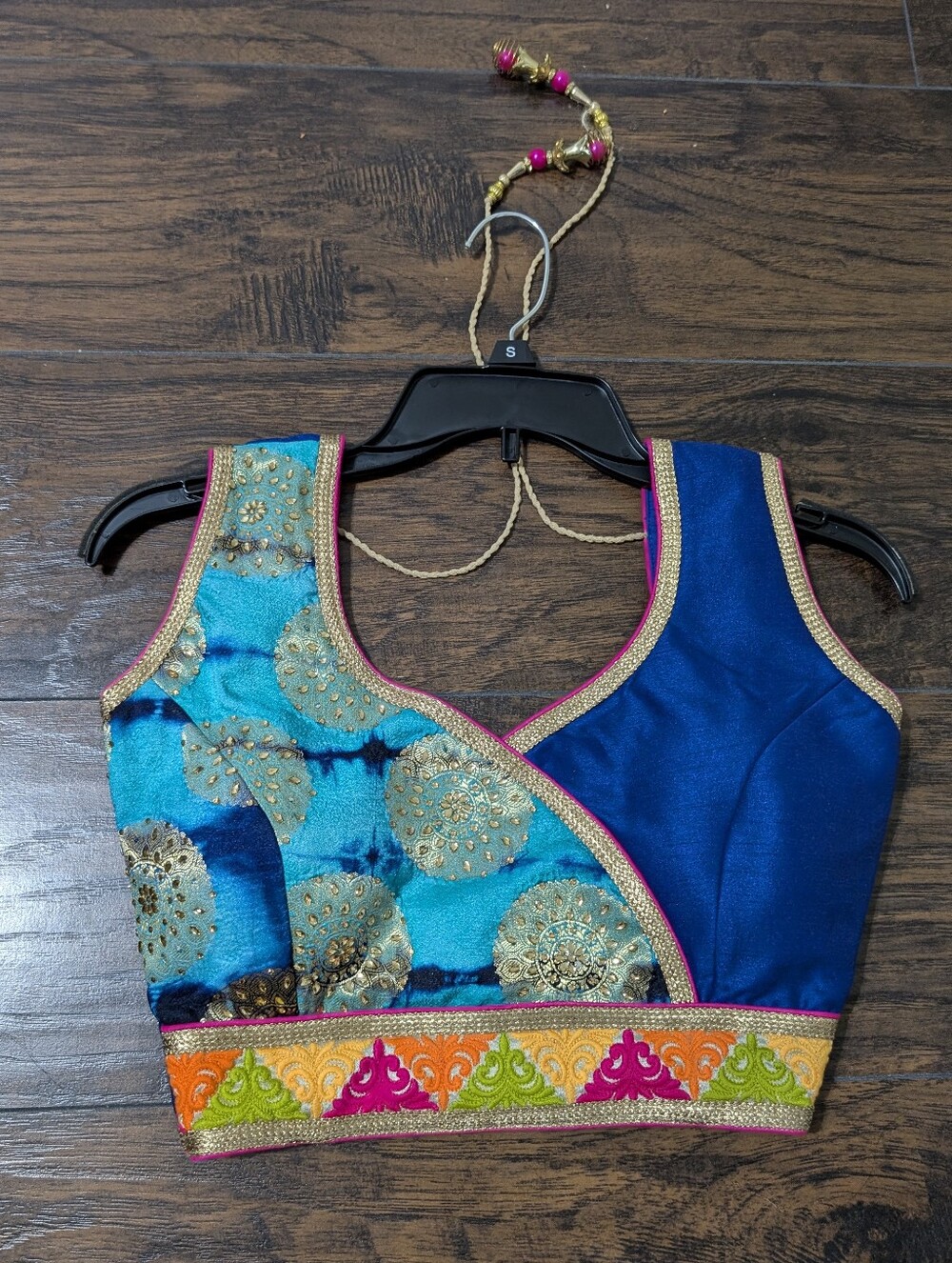 beautiful indian Blue Blouse